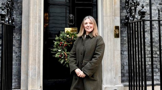 Ciara at Downing St